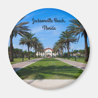 En kylmagnet från Jacksonville Beach, Florida Magnet