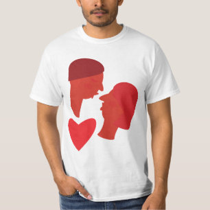 En kyss t shirt