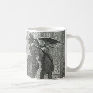 En kyssVictorian/en gotisk bevingad vampyr Kaffemugg