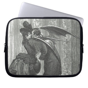 En kyssVictorian/en gotisk vampyr 10" laptop Fodral