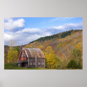 En lada i Vermonts Green Mountains. Hancock, 3 Poster