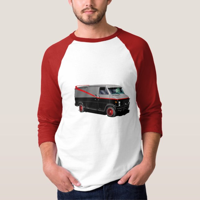En-Lag skåpbil Tee Shirt (Framsida)