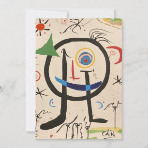 En lägenhet till Miró Tack Kort