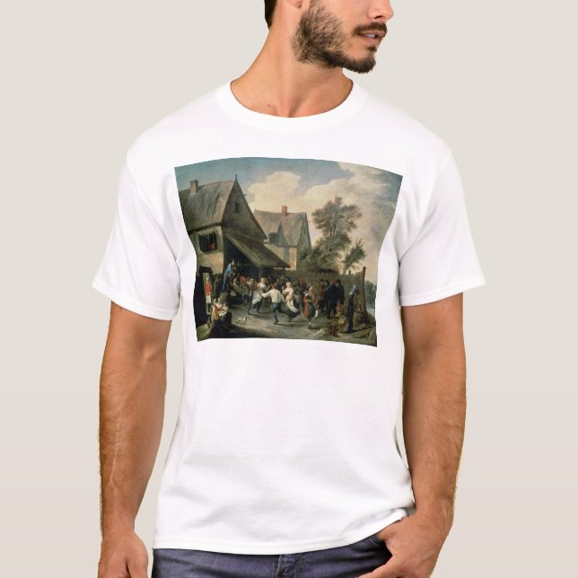 En landdans tee shirt (Framsida)
