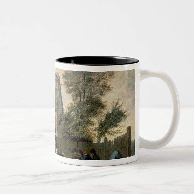 En landdans Två-Tonad mugg (Höger)