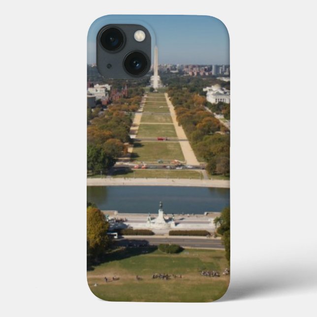 En landskap beskådar av Washington DC (Baksida)