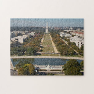 En landskap beskådar av Washington DC Pussel