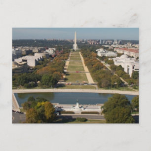 En landskapsvy för Washington DC Vykort