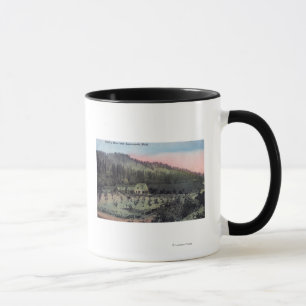 En landuppehållplats mugg