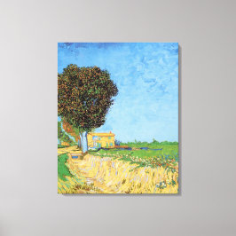 En Lane nära Arles, Vincent van Gogh. Canvastryck