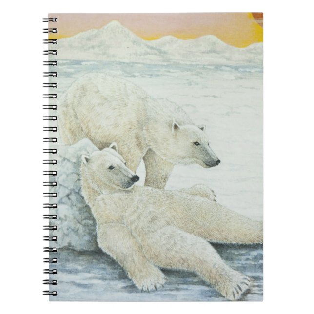 En lång dagnatt anteckningsbok (Framsidan)