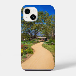 En lång linbanebana i Descanso Gardens