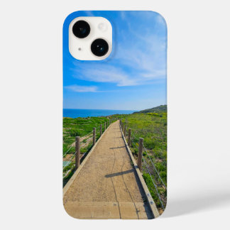 en lång lindningsbana vid Point Dume