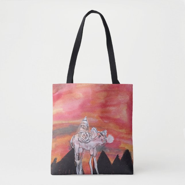 En lång resa var värd det tygkasse (Framsida)