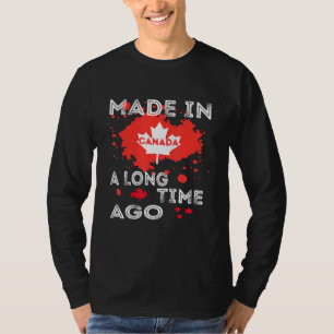 En längre tid i Kanada, Kanada och Kanada T Shirt