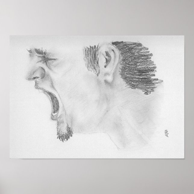 En långsam röd flod flyter genom oss alla poster (Framsidan)