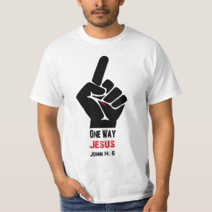 En långt Jesus T Shirt