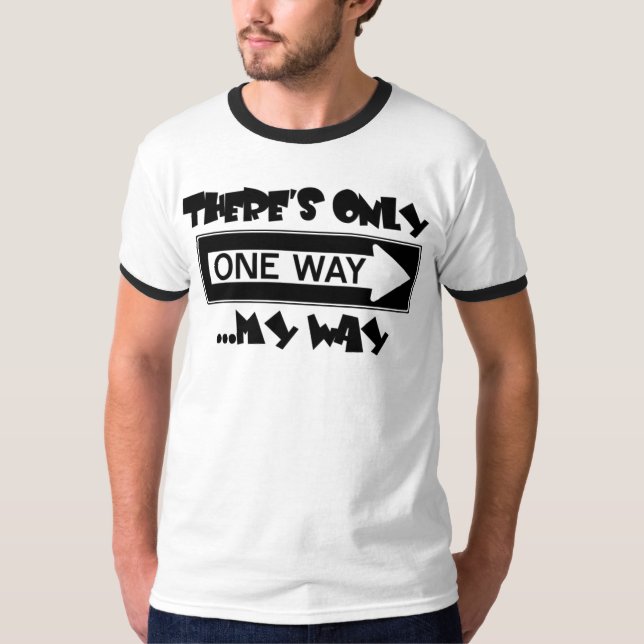 En långt tee (Framsida)