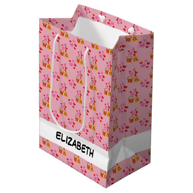 En långvarig Kärlek Hearts Mönster (Framsidan Vinklad)