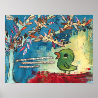 En lärare ignorerar elden... Poster