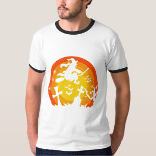 En läskande halloween-dräkt för halloween natt t shirt