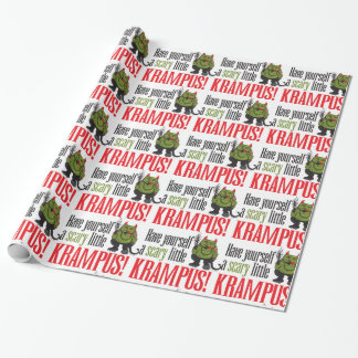 En läskig lite Krampus sjal Presentpapper