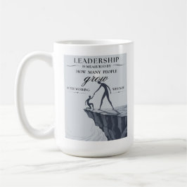En Ledares Måttstock Kaffemugg