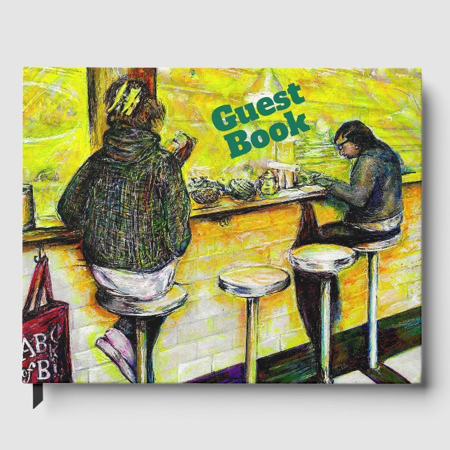 En ledig dag från galenskap gästböcker (Framsida)