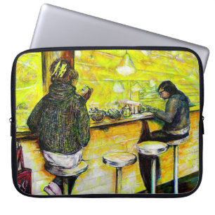 En ledig dag från galenskap laptop fodral