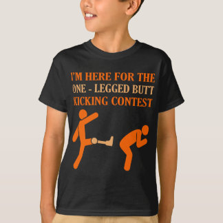 En Leged Tävling Funny Amputee Prosthetic Surger T Shirt