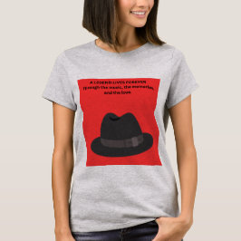 EN LEGEND LEVS FÖR EVIGT T SHIRT