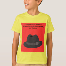 EN LEGEND LEVS FÖR EVIGT T SHIRT