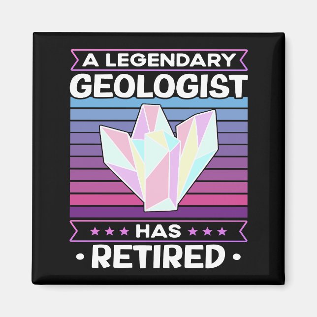 En legendary Geolog har tröttnat på geologins unde Magnet (Framsidan)