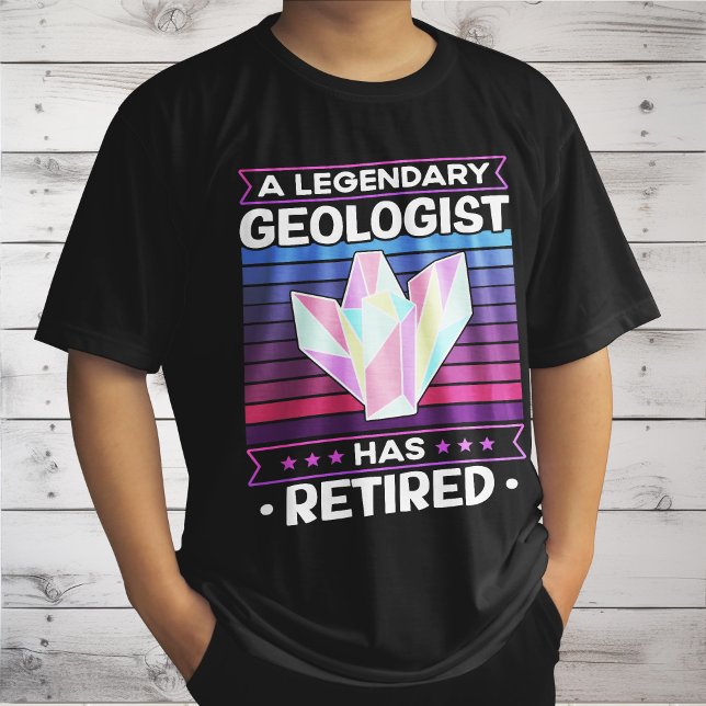 En legendary Geolog har tröttnat på geologins unde T Shirt (Skapare uppladdad)