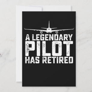 En legendary Pilot har dragit tillbaka Pension Cop Inbjudningar