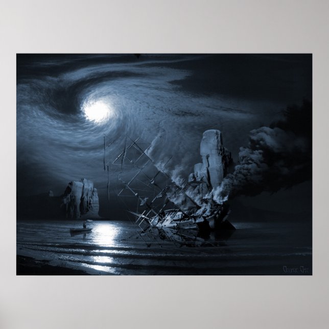 En legends födelse poster (Framsidan)