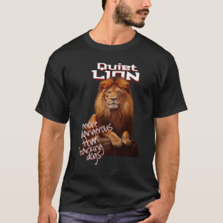 En Lejon för ungdomsfrågor har en tyst styrka T Shirt