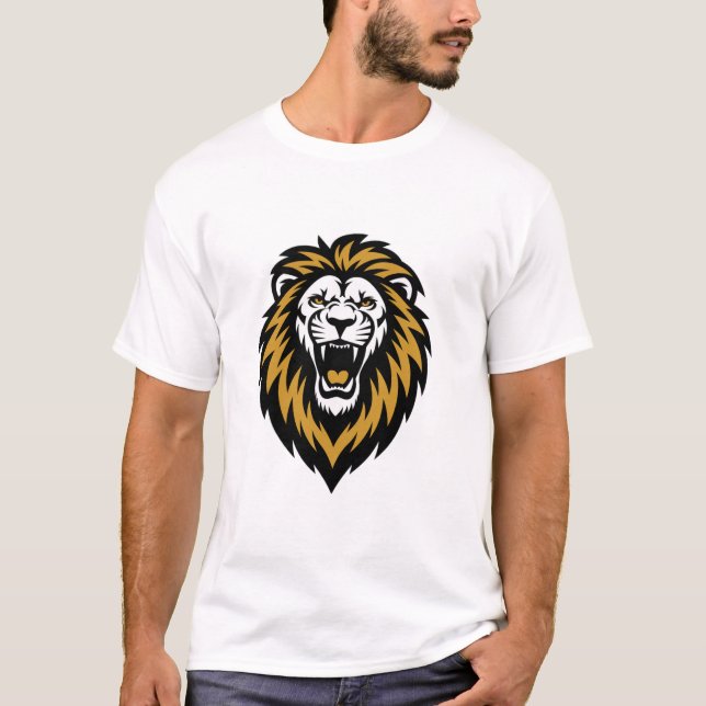 en lejon t-shirt (Framsida)