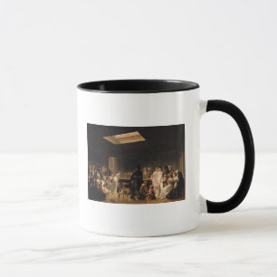 En lek av biljard, 1807 mugg