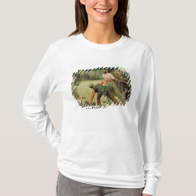 En lek av Bourles i Flanders, 1911 T-shirt (Framsida)