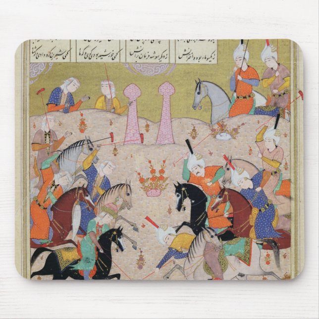 En lek av poloen musmatta (Framsidan)