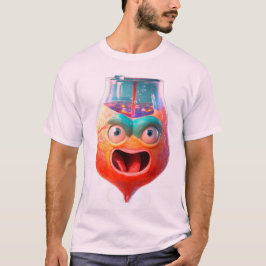 En lekfull medicinsk modell som liknar en mänsklig t shirt
