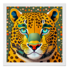En leopard ändrar sina fläckar perfect poster