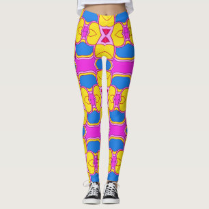 En levande flerfärgad klassiker "Ratti_Creative_Ar Leggings
