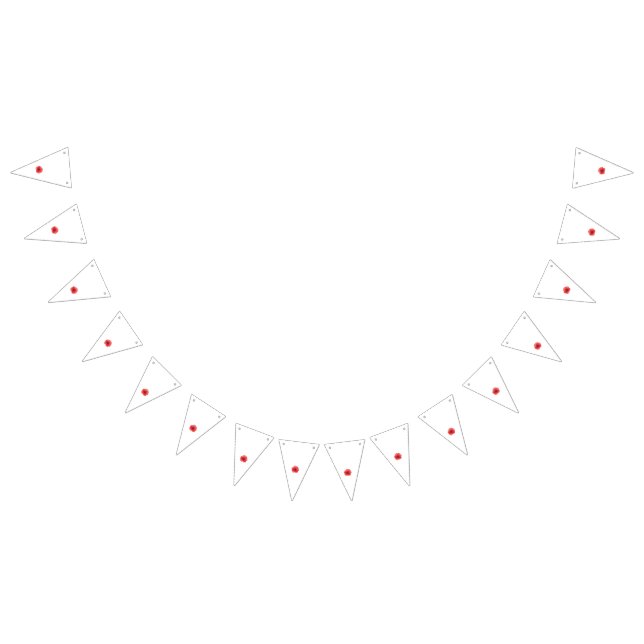 En levande röd vallmoväxt med ömtåliga kronblad en vimplar (Alla)