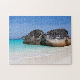 En liknande strand i Andaman Sea Thailand-gåva Pos Pussel