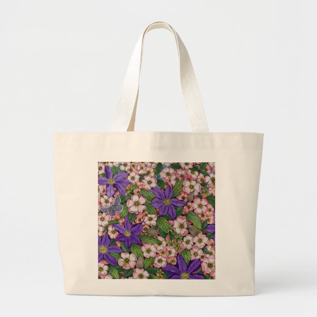 En lila lappar 2011 jumbo tygkasse (Framsidan)