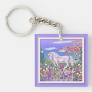 En Lila Paradise Keychain