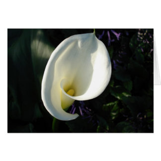 En liljekonvalj hälsningskort