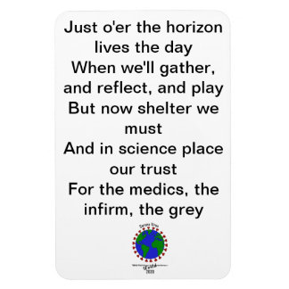 En limerick för välgörenhet magnet